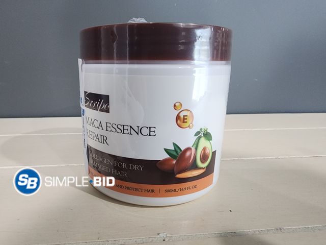 Lot 58-34151 - New Srripo Maca Essence Repair Collagen for dry Damaged hair 16.9 fl oz