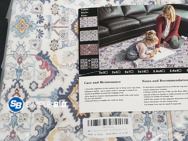 Lot 58-39386 - Hallway Runner - 2' x 10' - Appears Unused