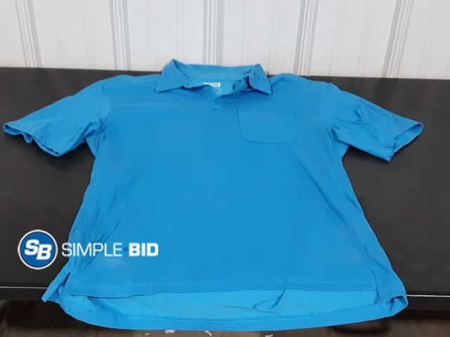 Lot 58-28730 - Duluth Trading Co Pocket Polo Shirt - Size L - Light Use