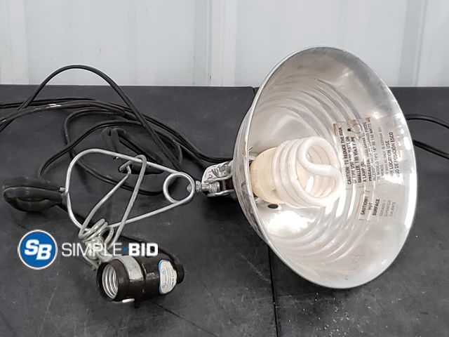 Lot 58-54714 - Lot of (2) Clip On Lights