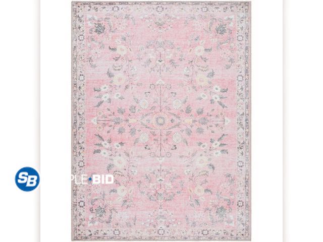 Lot 58-35363 - New My Texas House Lucy Traditional Indoor Washable 9' x 12' Area Rug -- still in package