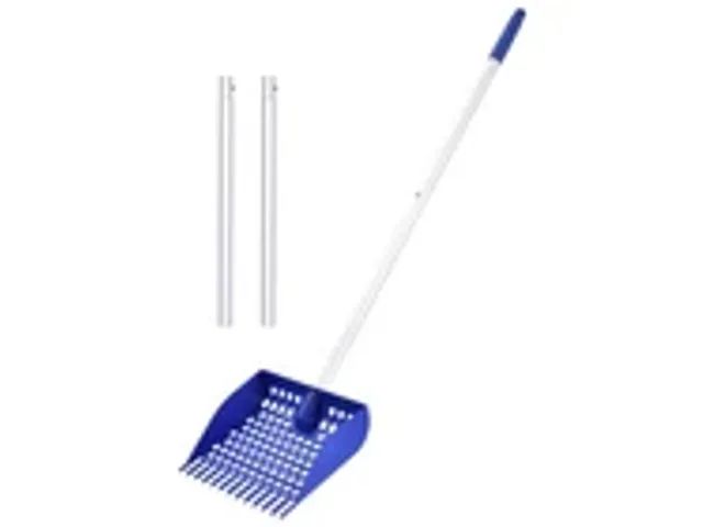 Lot 58-50754 - New Chicken Poop Scooper &amp; Rake 2-in-1, 4 in 1 Stainless Steel Handle 12 in Chicken Coop Pooper ...