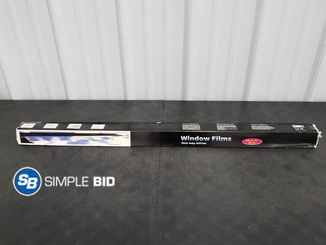 Lot 58-80359 - Roll of Window Film - One Way Mirror  36" x 180"