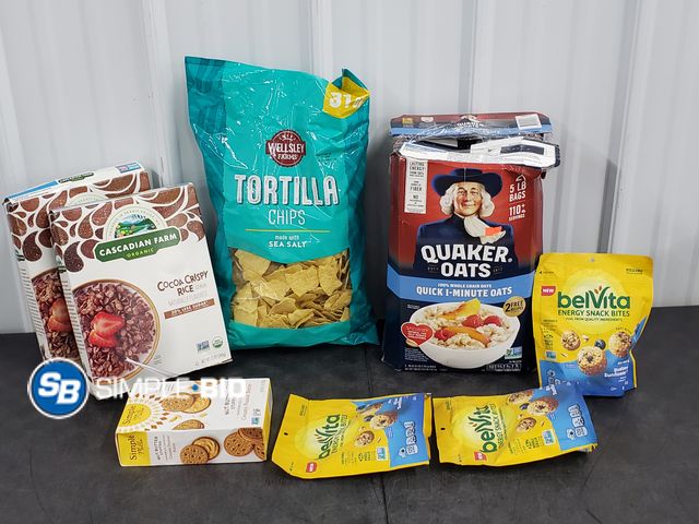 Lot 58-75772 - FOOD LOT! Lot of Various food unopened - expired