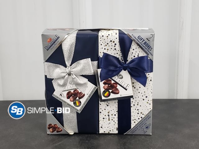 Lot 58-60894 - CHOCOLATE! Delafaille assorted Chocolate - 2 gift boxes - unopened