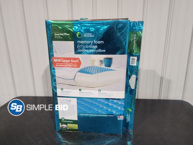 Lot 58-28442 - New Comfort Revolution QUEEN bed pillow 28" x 18"