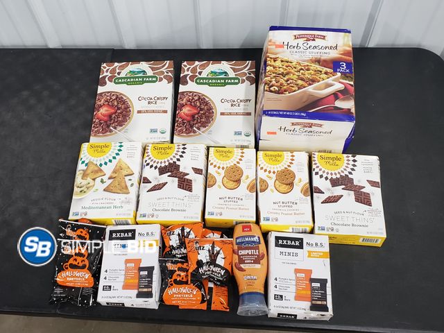Lot 58-80911 - FOOD LOT! Lot of Various Foods - unopened - expired