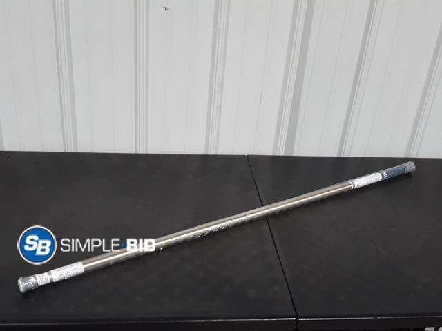 Lot 58-29144 - Style Selections 51 - 86" Shower Rod - Silver