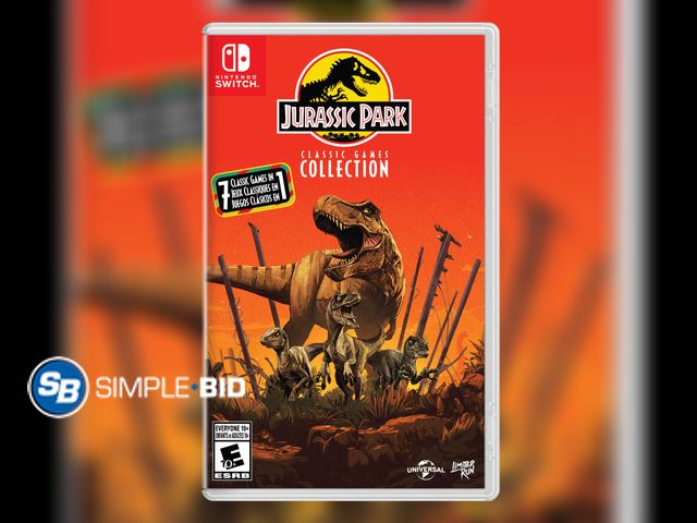 Lot 58-37418 - New Jurassic Park Classic Games Collection, Nintendo Switch