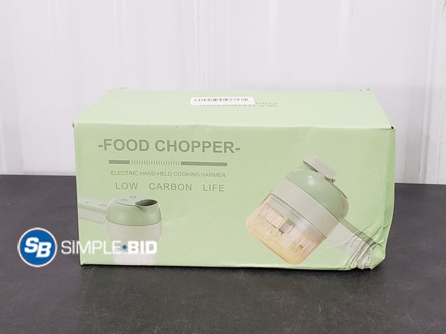 Lot 58-74760 - Food Chopper - Electric Hand Held Cooking Hammer - Appears Unused