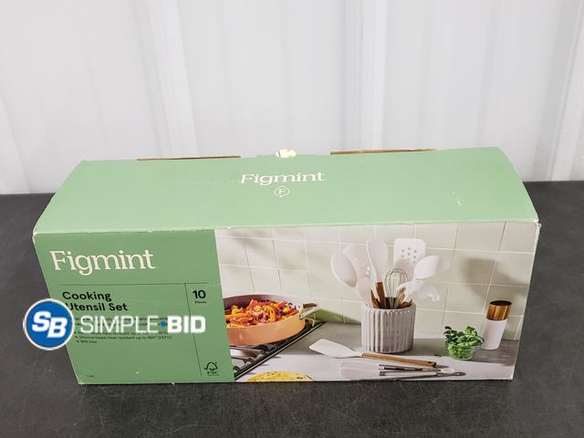 Lot 58-30179 - Figmint Cooking Utensil Set 10 Pieces