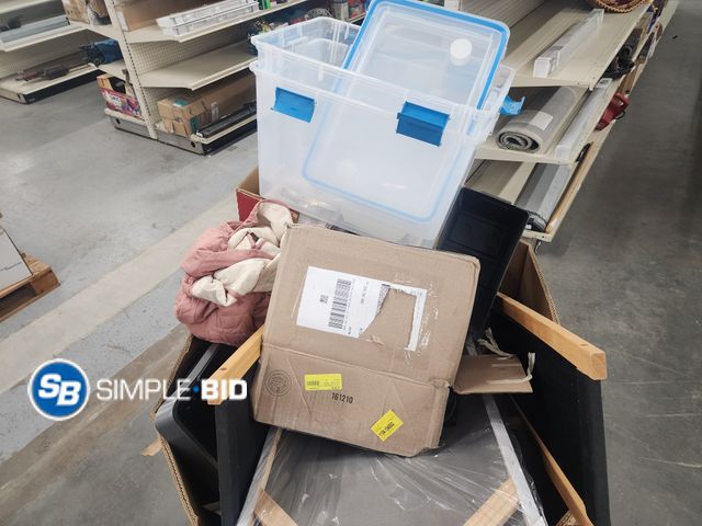 Lot 58-39882 - Gaylord Full of Unclaimed Merchandise - variety of items, and Conditions, some could be unused/Damag...