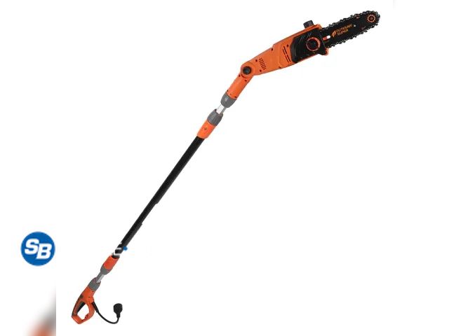 Lot 58-75919 - Autubin Electric Pole Saw 8-Inch Corded Pole Saw for Tree Trimming - used but in good condition