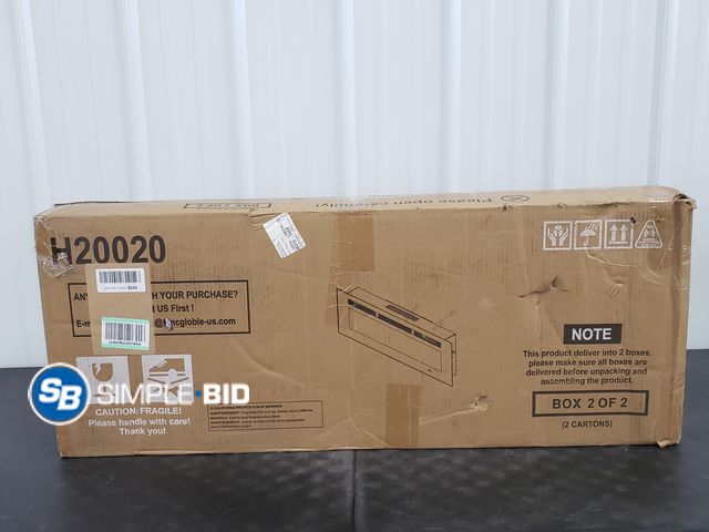 Lot 58-56602 - Electric Fireplace Insert