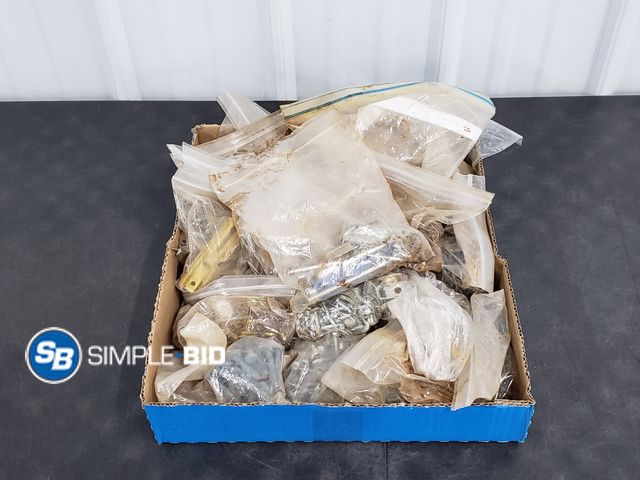 Lot 58-74176 - Box of Various Nails, Screws, Attachments and More