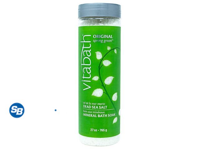 Lot 58-36445 - New Vitabath Original Spring Green Mineral Bath Soak Reviving Muscle Recovery, Soreness, Tension Rel...