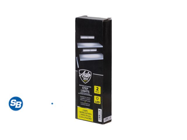 Lot 58-50905 - New Auto Drive Motion-Activated Magnetic Step Lights, 2 Count