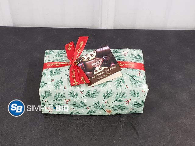 Lot 58-72387 - Wellsley Farms - Finest Belgian Chocolates -- 6 oz - variety of chocolates - Wrapped up great for a ...