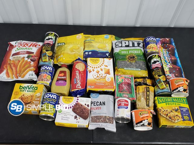 Lot 58-67880 - FOOD LOT! Lot of Various Foods - unopened - expired