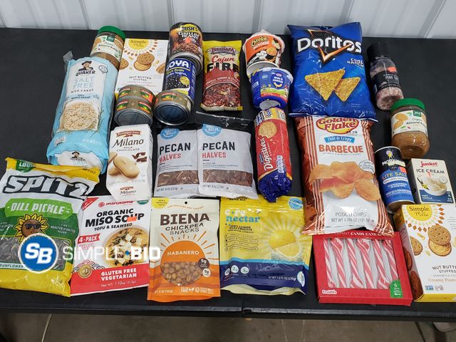 Lot 58-67869 - FOOD LOT! Lot of Various Foods - unopened - expired