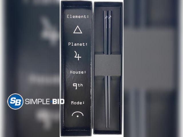 Lot 58-57736 - New AstroHashi, Zodiac Astrology Chopsticks with Box - Collectible Reusable Chinese Korean Japanese ...