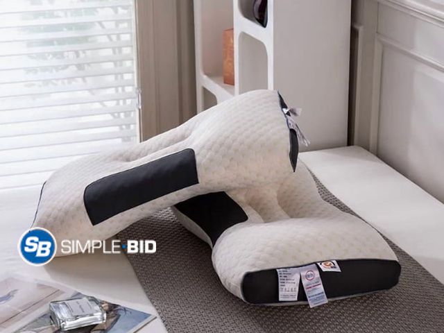 Lot 58-67655 - Ergonomic Pillows Set of 2，2025 Upgrading Bed Pillows for Back, Side, Stomach Sleepers, Neck &amp; S...