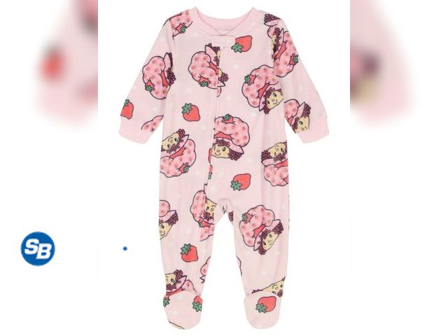 Lot 58-54851 - New Toddler Girls STRAWBERRY SHORTCAKE sleepwear - SIZE 2T