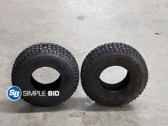 Lot 58-84587 - Lot of (2) Hi Run Tires - 4.10/3.50-5 - New
