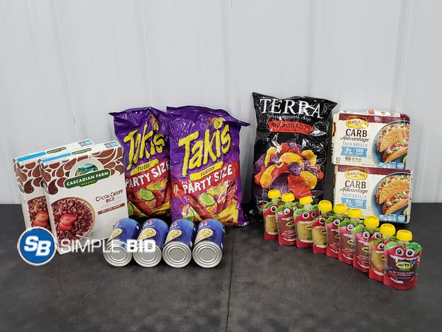 Lot 58-83853 - FOOD LOT! Lot of Various food - unopened - expired