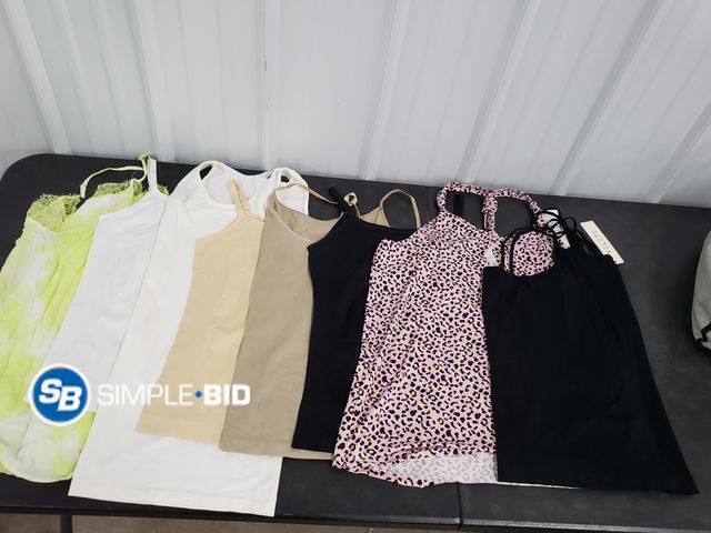 Lot 58-74451 - Lot of Women's Tanks (dressy and casual) Some still have tags on, some lightly worn - variety of sty...