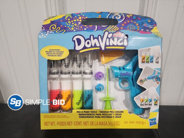 Lot 58-29072 - Play-Doh Dohvinchi Mix and Make tools - appears unused