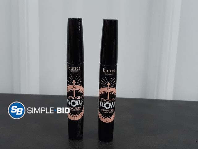 Lot 58-37431 - Lot of (2) Butter London Stroke of Wow - Volumizing Mascara