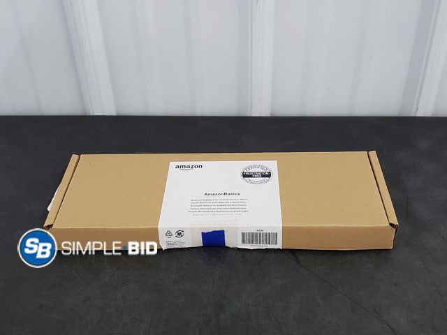 Lot 58-58395 - Amazon Basics Bluetooth Keyboard for Android Devices