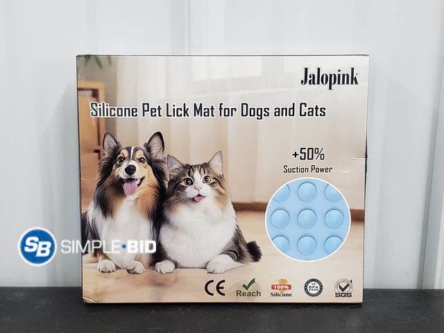 Lot 58-53829 - Jalopink Silicone Pet LIck Mat for Dogs and Cats