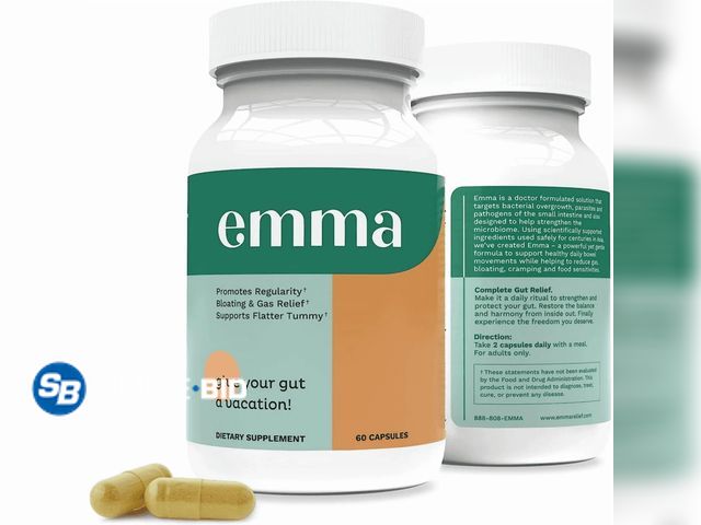 Lot 58-38237 - New Emma Gut Health – Support Regular Bowel Movements – 60 Caps