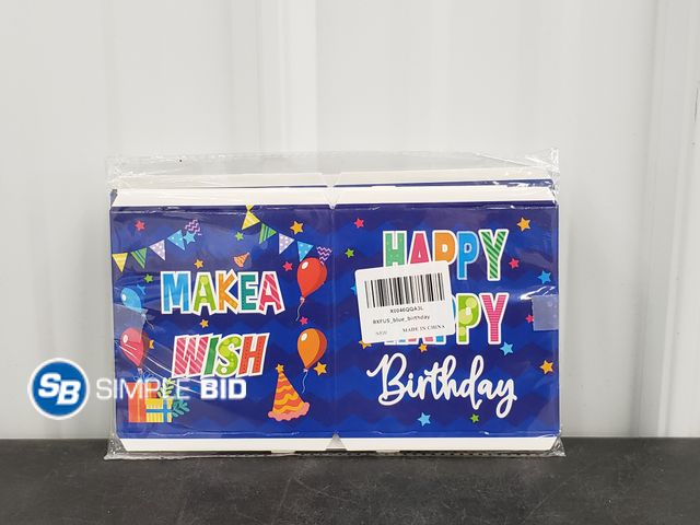 Lot 58-30881 - Lot of (2) Happy Birthday Money Boxes