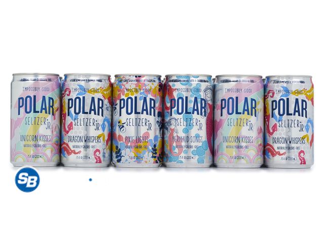 Lot 58-72398 - Polar 100% Natural Seltzer Jr  23 pack - Mini Cans 7.5 fl oz - unopened -- Variety pack