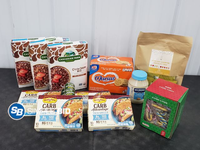 Lot 58-83851 - FOOD LOT! Lot of Various food - unopened - expired