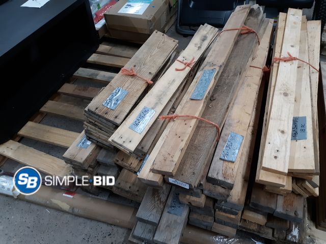 Lot 58-67017 - Skid of Misc. Size Various Pieces of Wood
