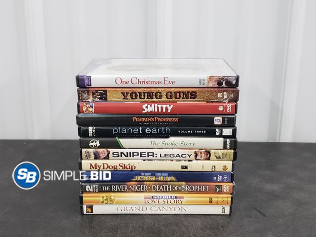 Lot 58-56895 - Lot of DVD's - variety of titles - in good condition