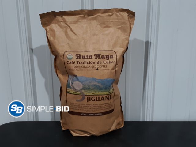 Lot 58-35522 - Ruta Maya JIGUANI Dark Roast Coffee 5lbs