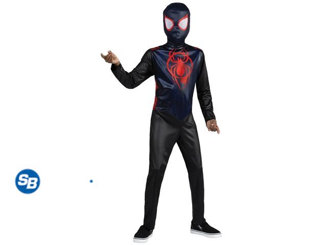 Lot 58-83155 - Boys' Marvel Miles Morales Spider-Man Costume by Jazwares - Size Medium - appears unused