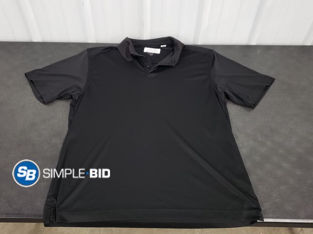 Lot 58-54462 - Black Polo Shirt - Mens - Size XL - Light Use