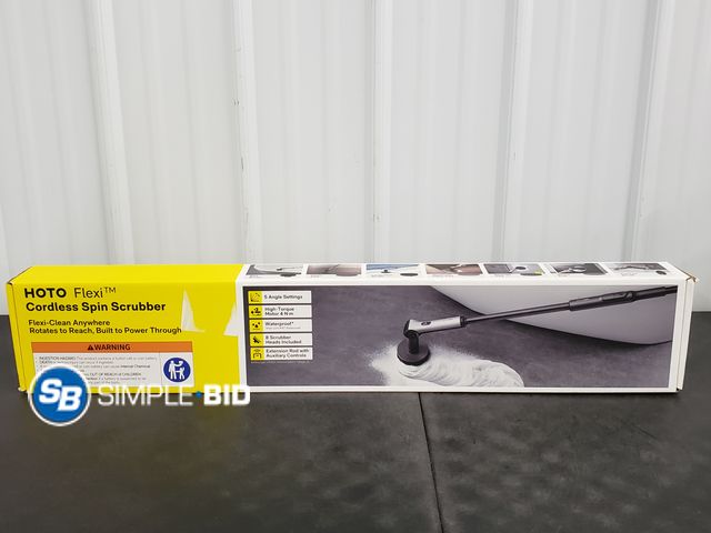 Lot 58-54443 - HOTO Flexi Cordless Spin Scrubber