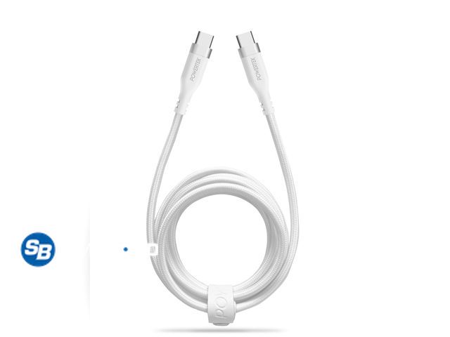 Lot 58-58028 - New Liquipel Powertek USB C to USB C Fast Charger Cable, 6ft for Galaxy, Note, Tab, MacBook, Premium...