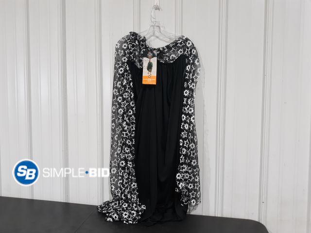 Lot 58-27610 - Lot of (5) New Hyde and EEK! Adult Glow In The Dark Cape - Star Print - One Size Fits Most - Appears...