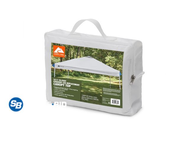 Lot 58-26918 - New Ozark Trail 10X10 Instant Canopy Top Replacement
