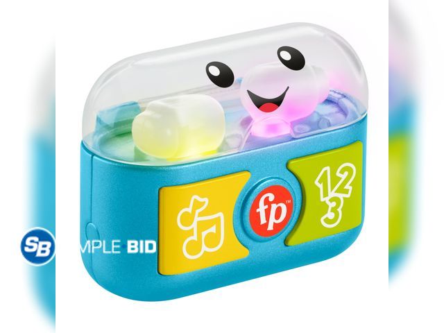 Lot 58-65499 - New Fisher-Price Laugh &amp; Learn Play Along Ear Buds Baby &amp; Toddler Learning Toy with Music &a...