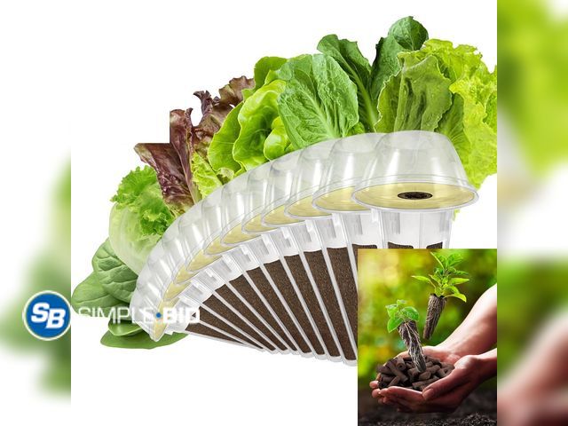 Lot 58-27209 - New Salad Greens Seed Pod Kit for AeroGarden, idoo with Red and Green Leaf, Romaine and American Fas...