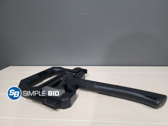 Lot 58-33788 - New 14" Axe with Saw Knife and Protective Box for Outdoor Use, Camping, Hiking, Garden